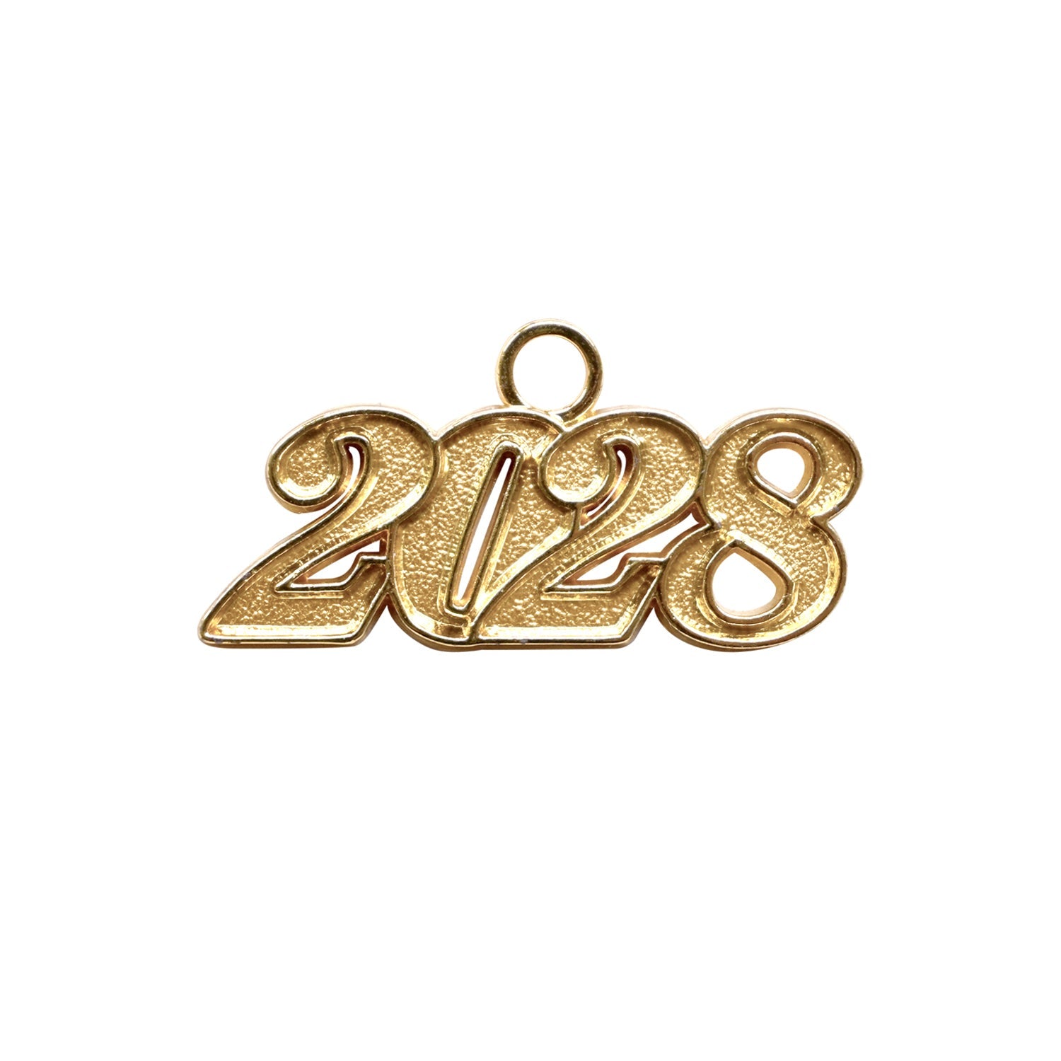 Gold Tassel Date Charm Year 2028 - Endea Graduation