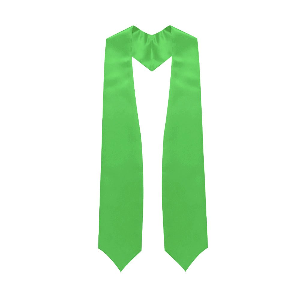 Green Graduation Stole - Endea Graduation