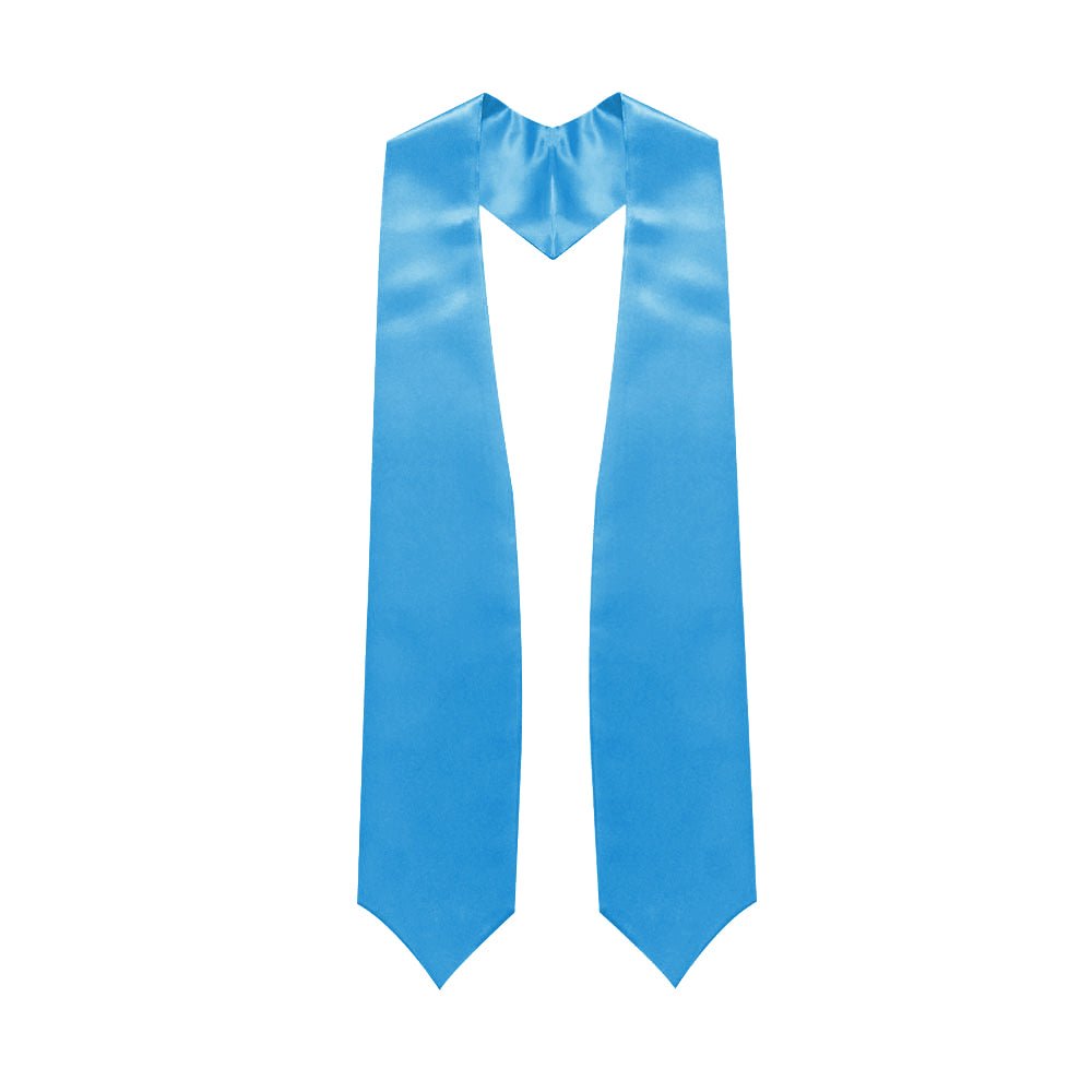 Light Blue Graduation Stole - Endea Graduation