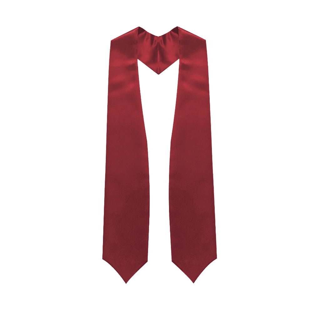 Maroon Graduation Stole - Endea Graduation