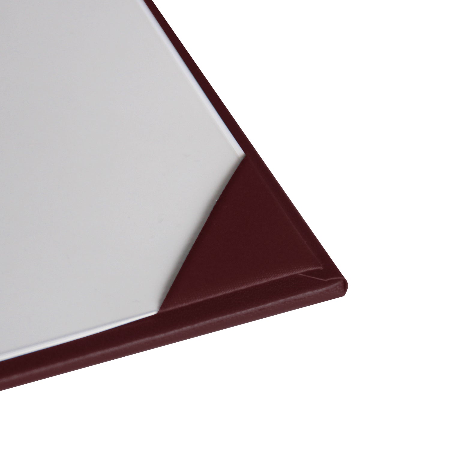 Maroon Plain Diploma Cover for 8.5" x 11" diploma - Endea Graduation