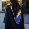 Masters Hood For Education, Counseling & Guidance, Arts in Education - Light Blue/Royal Blue/Gold - Endea Graduation