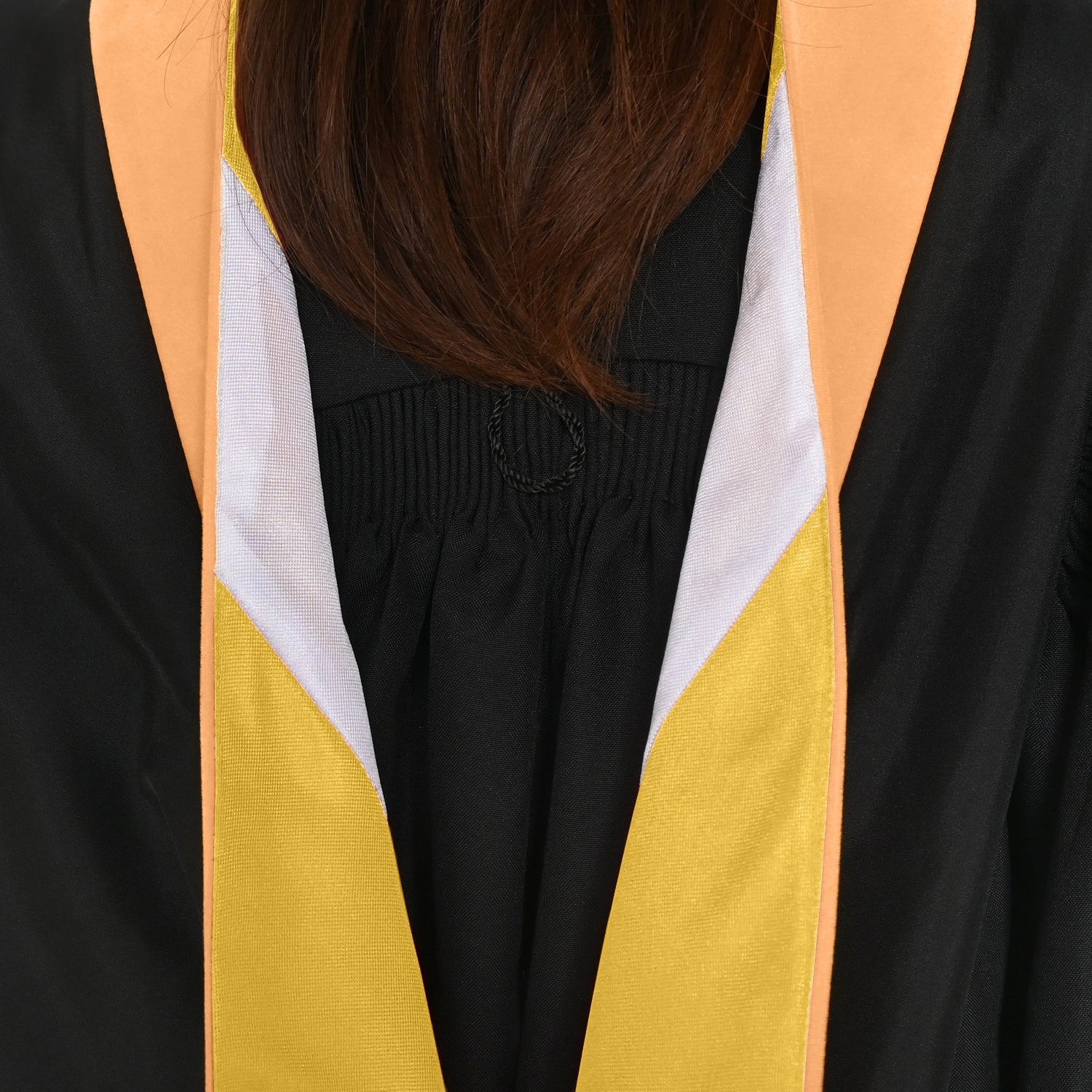 Masters Hood For Nursing - Apricot/Gold/White - Endea Graduation