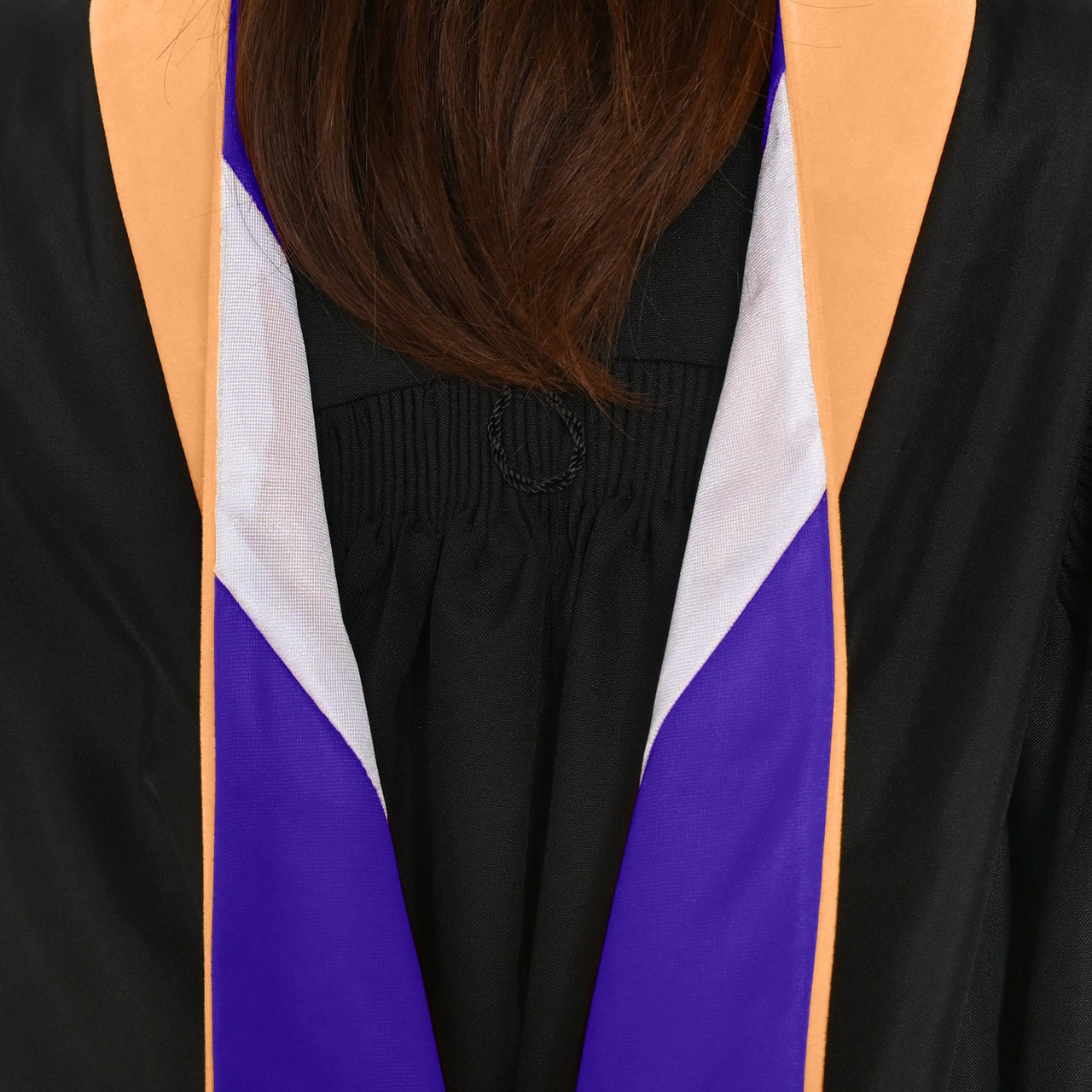 Masters Hood For Nursing - Apricot/Purple/White - Endea Graduation