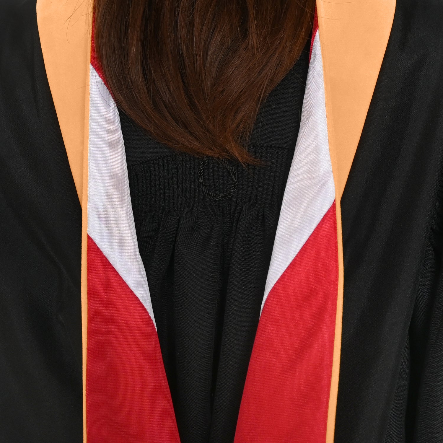 Masters Hood For Nursing - Apricot/Red/White - Endea Graduation