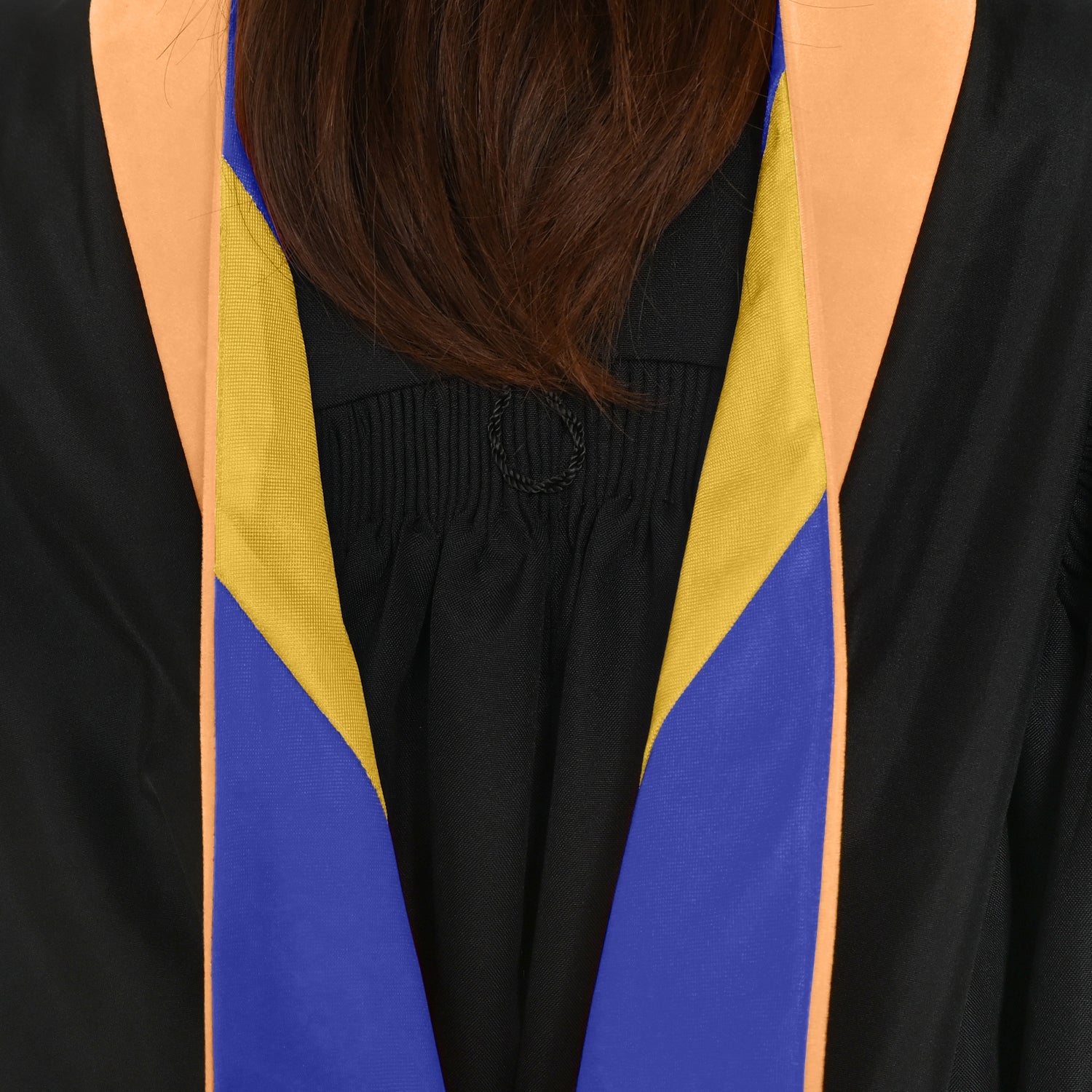 Masters Hood For Nursing - Apricot/Royal Blue/Gold - Endea Graduation