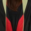 Masters Hood For Physical Education, Physical Science, Hygiene, Health & Rehab. - Sage/Red/Black - Endea Graduation