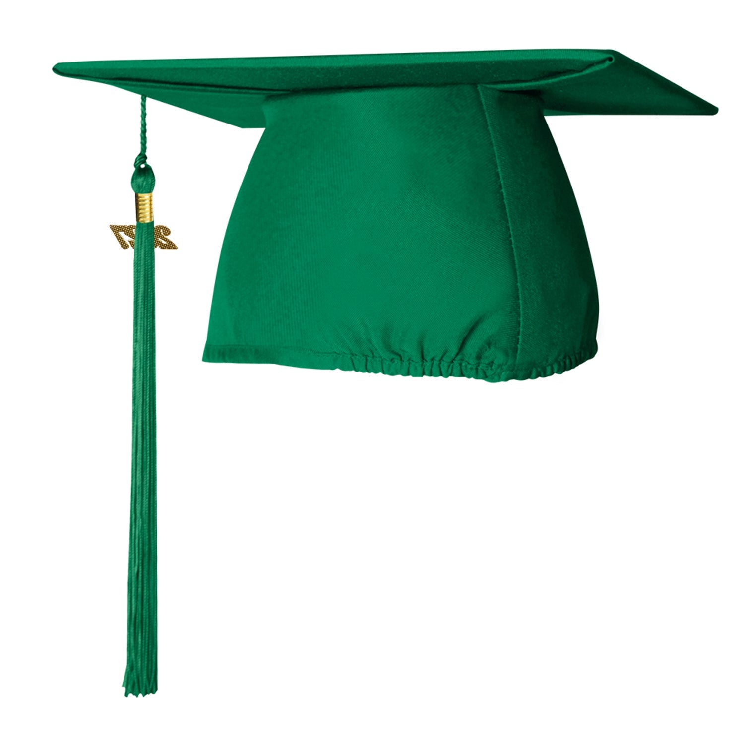 Matte Green Graduation Cap & Tassel - Endea Graduation