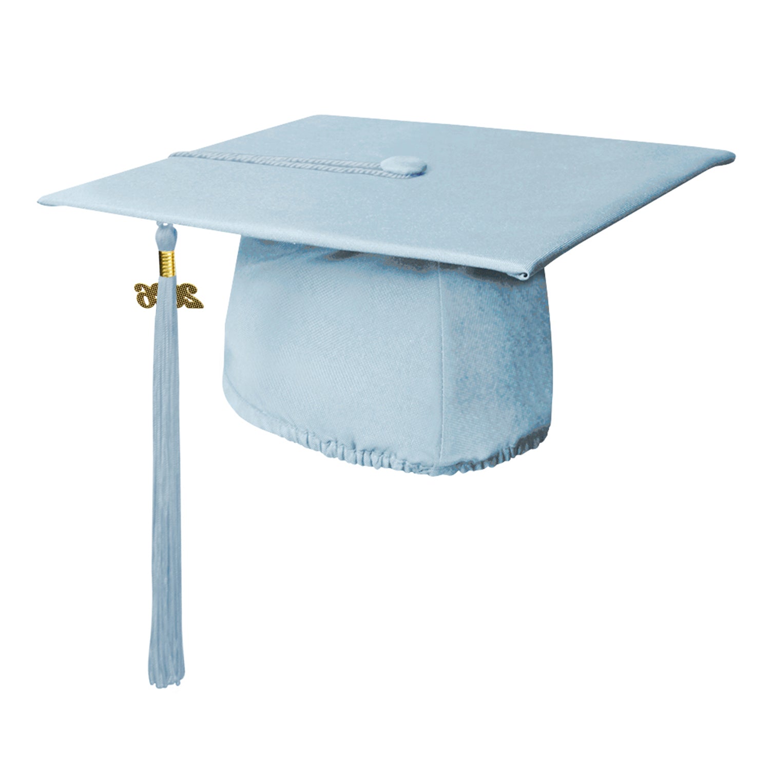 Matte Light Blue Graduation Cap & Tassel - Endea Graduation