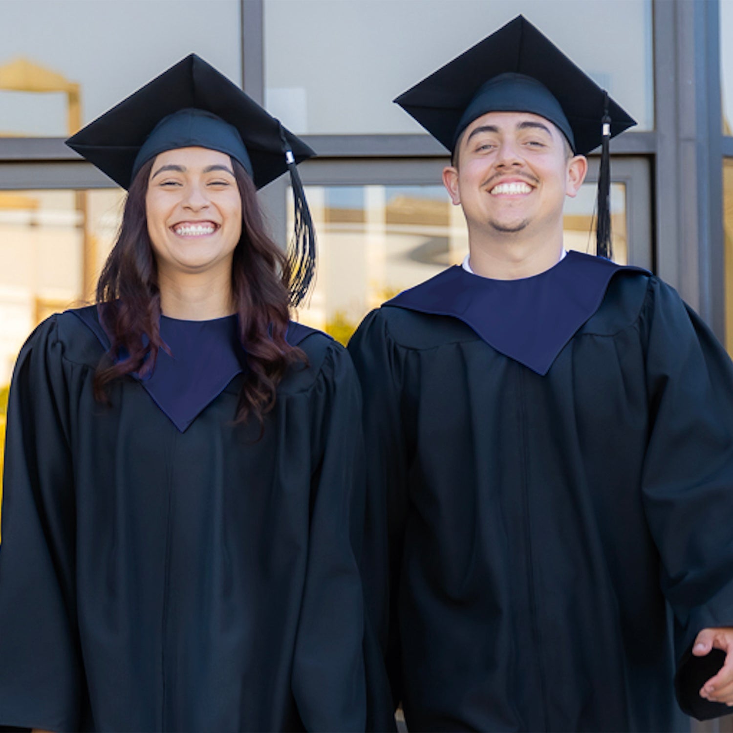 Navy Blue Graduation V - Stole - Endea Graduation