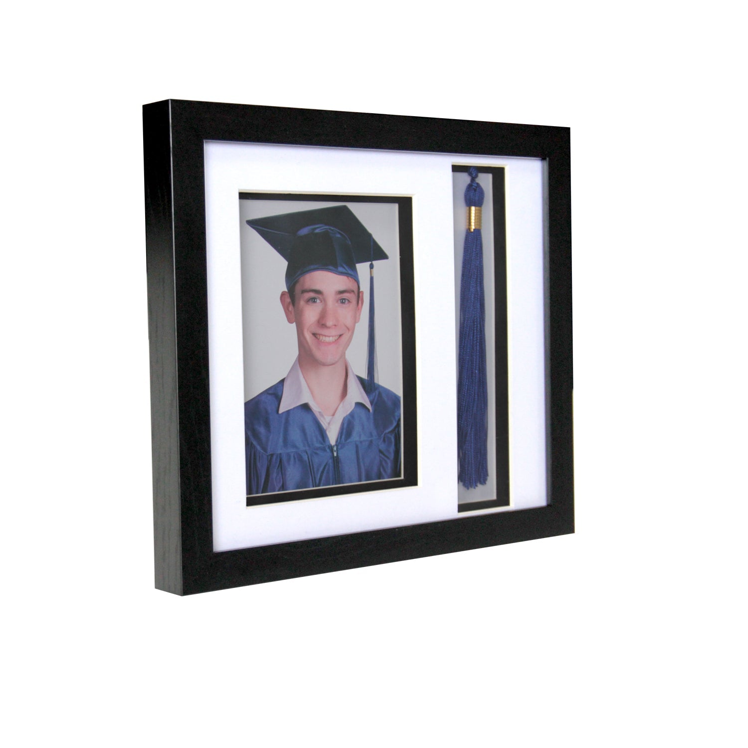 Picture Frame and Tassel Holder 11.2"x10" with Shatter - Resistant Glass - Endea Graduation