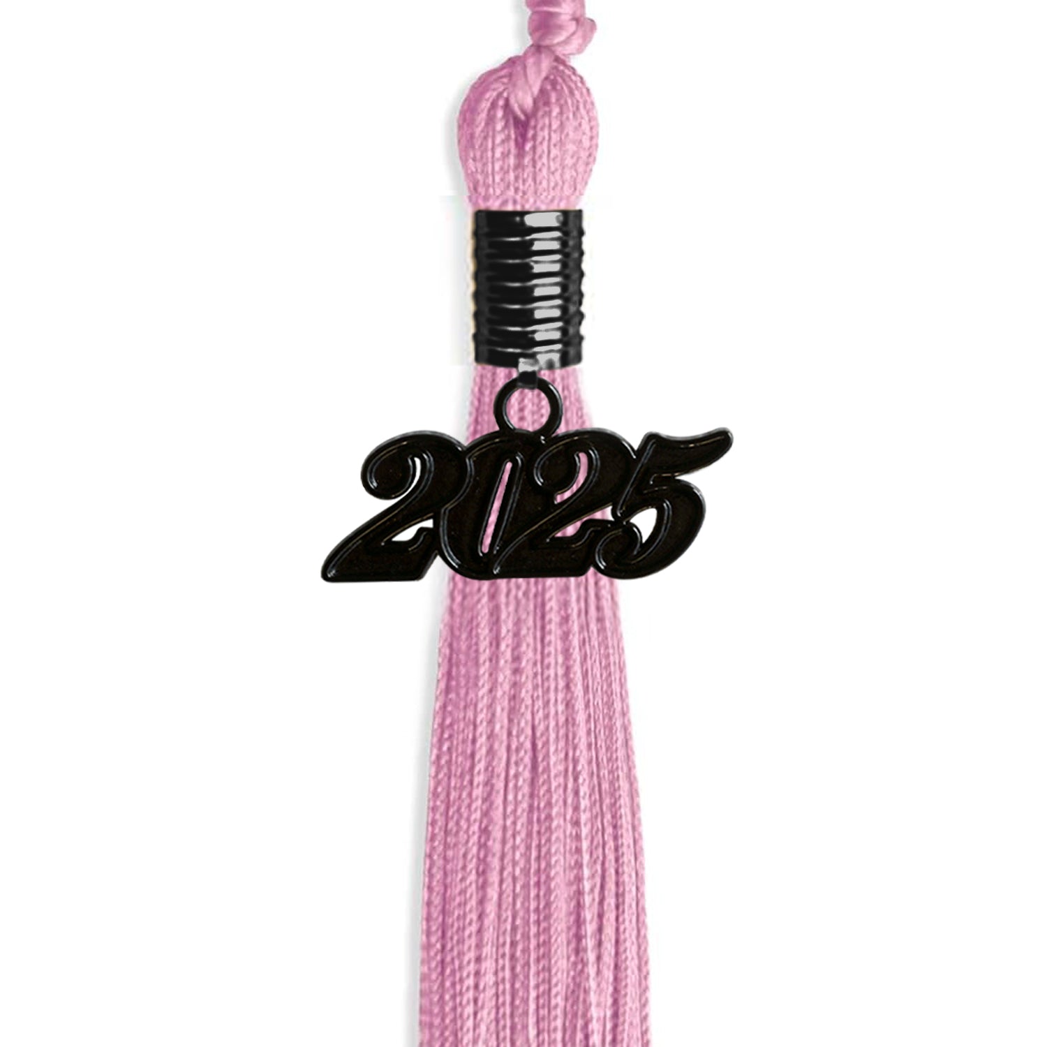 Pink Graduation Tassel with Black Date Drop - Endea Graduation