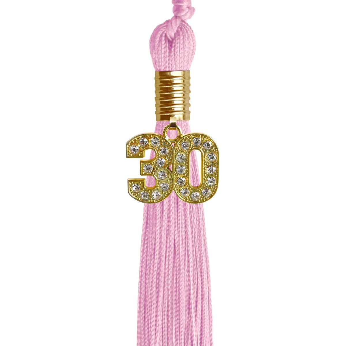 Pink Graduation Tassel with Gold Bling Charm - Endea Graduation