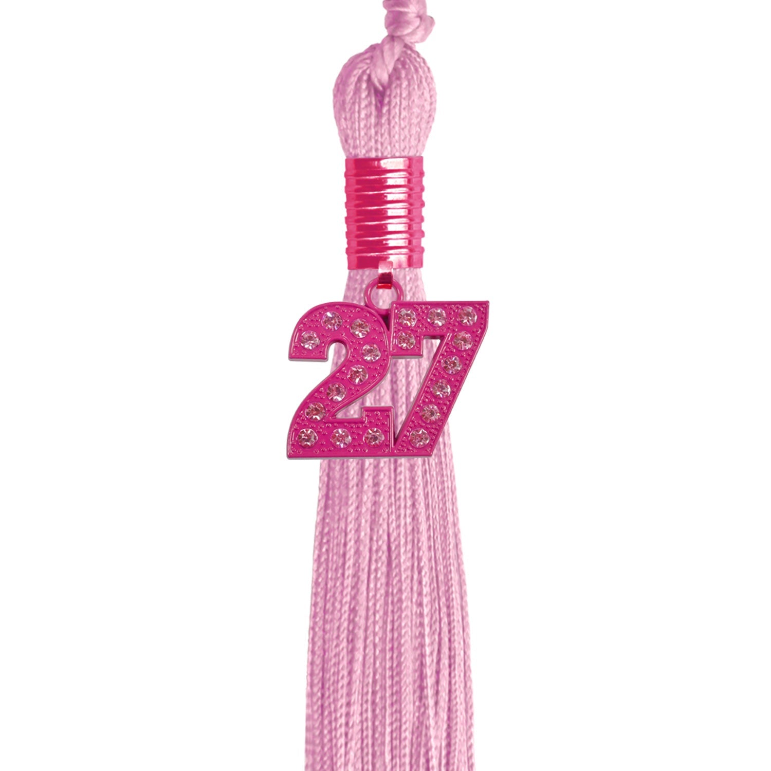 Pink Graduation Tassel with Pink Bling Charm - Endea Graduation