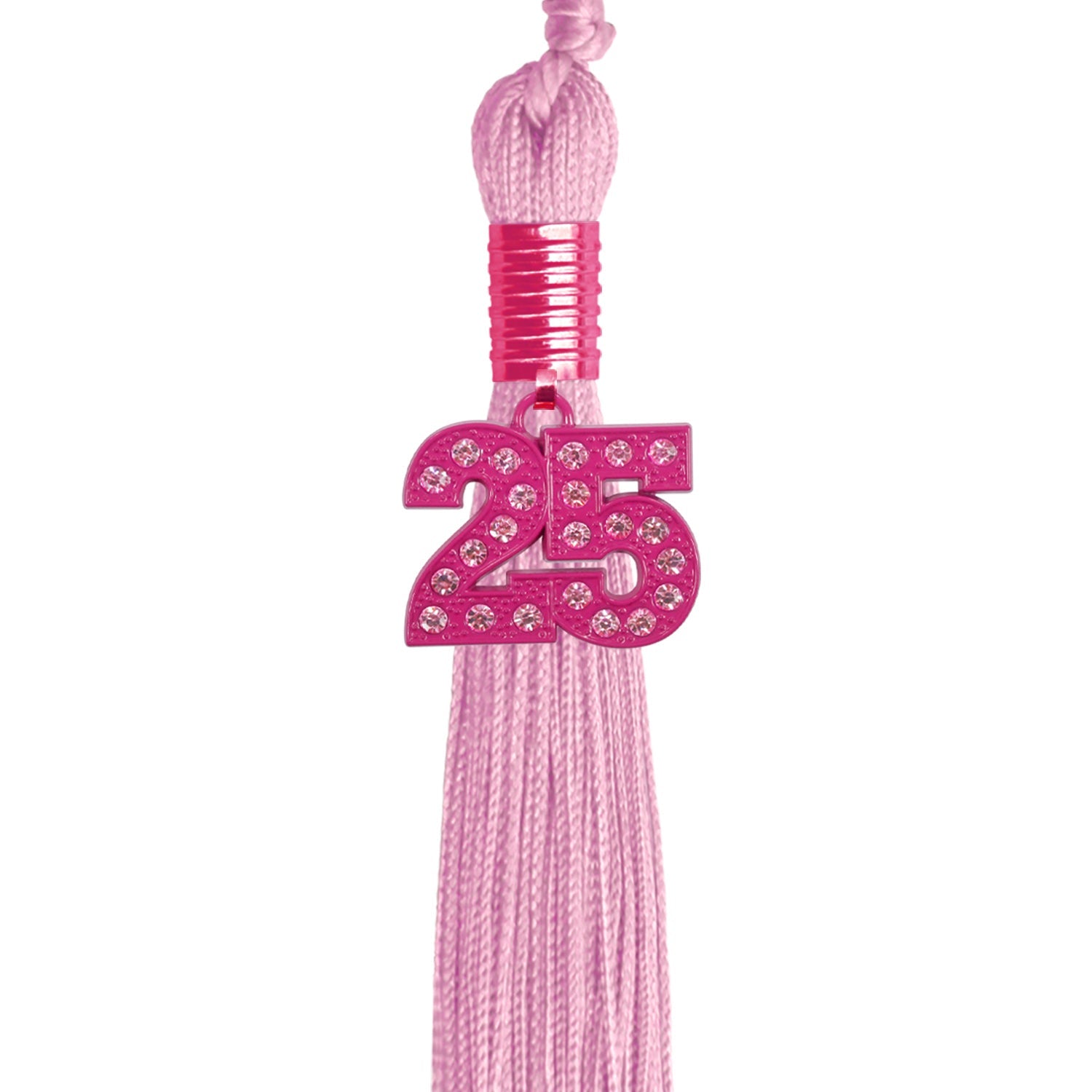 Pink Graduation Tassel with Pink Bling Charm - Endea Graduation