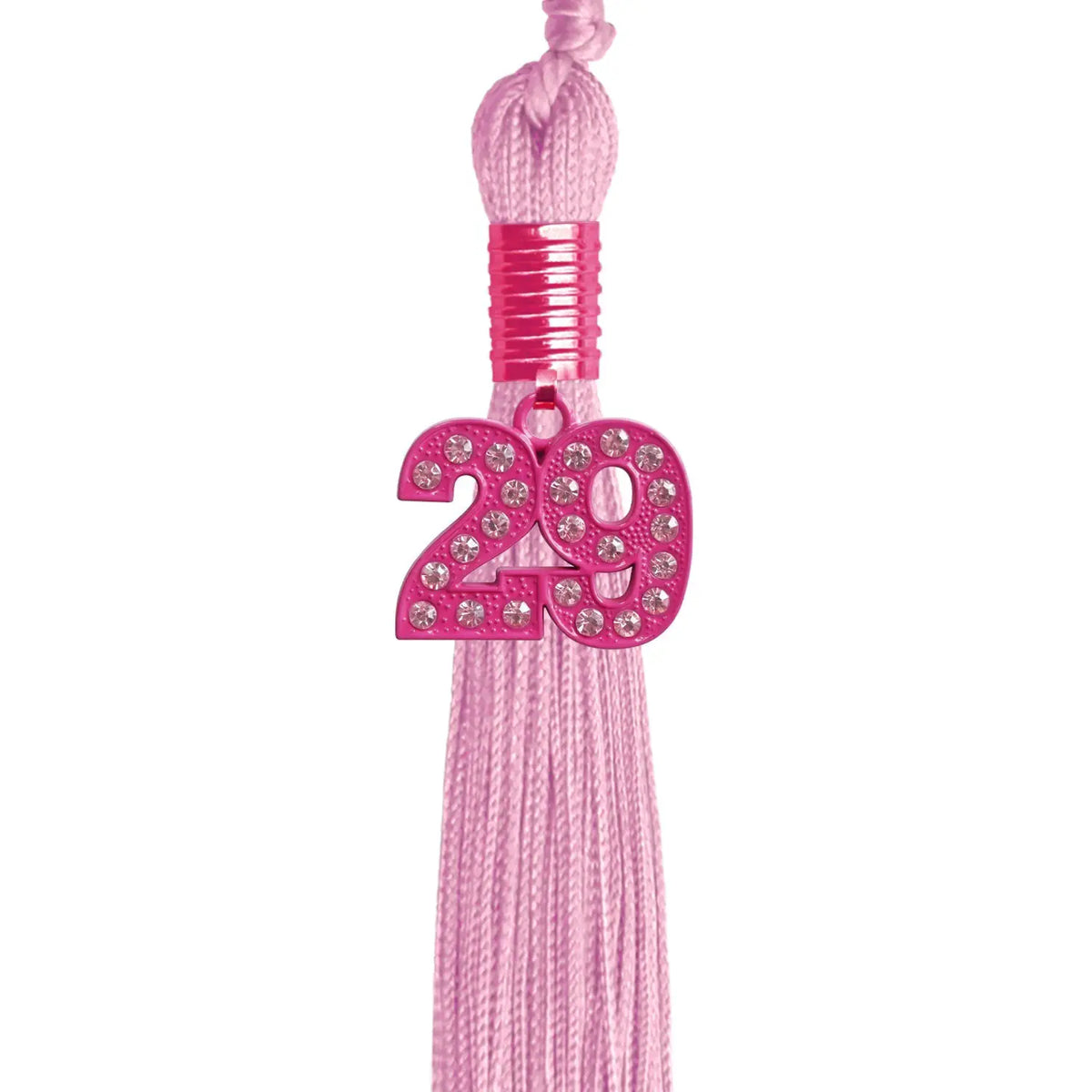 Pink Graduation Tassel with Pink Bling Charm by Endea Graduation