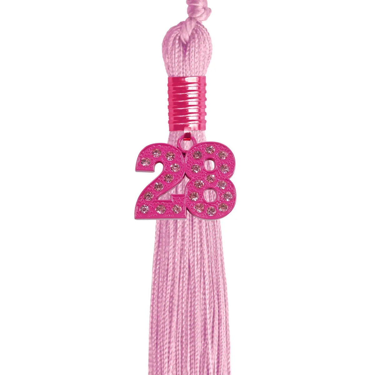 Pink Graduation Tassel with Pink Bling Charm by Endea Graduation