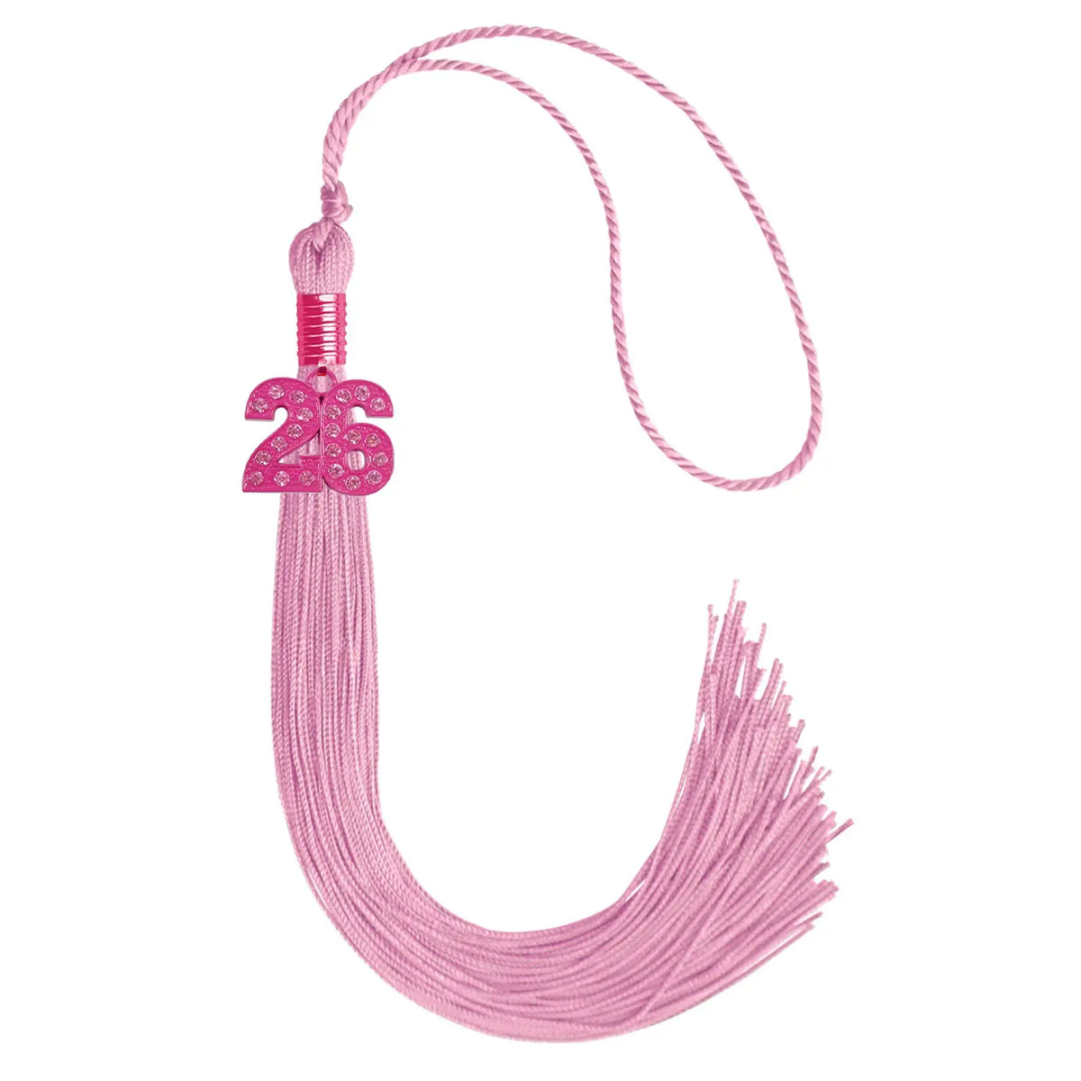 Pink Graduation Tassel with Pink Bling Charm by Endea Graduation