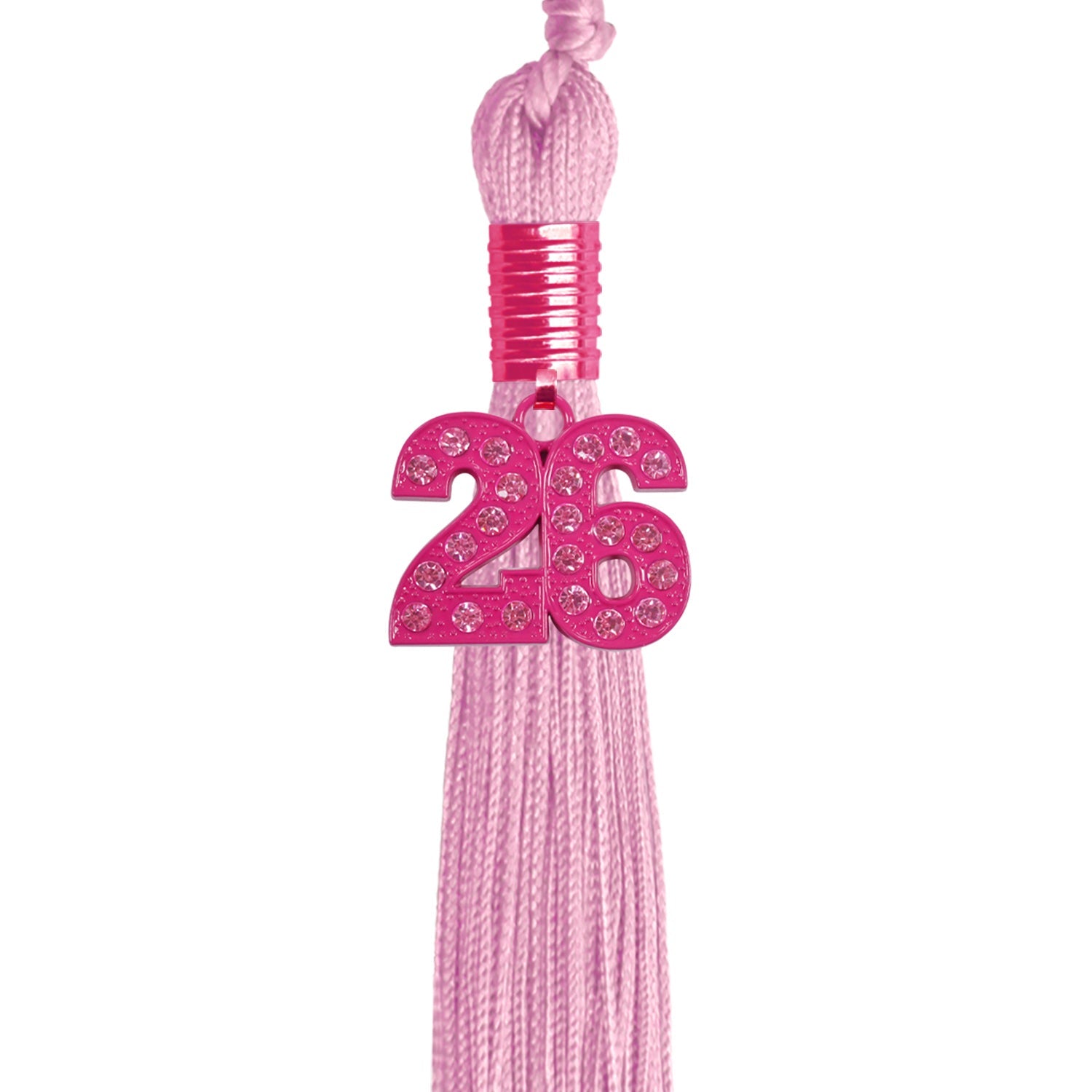 Pink Graduation Tassel with Pink Bling Charm - Endea Graduation