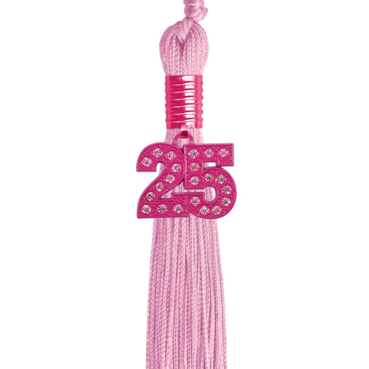 Pink Graduation Tassel with Pink Bling Charm by Endea Graduation