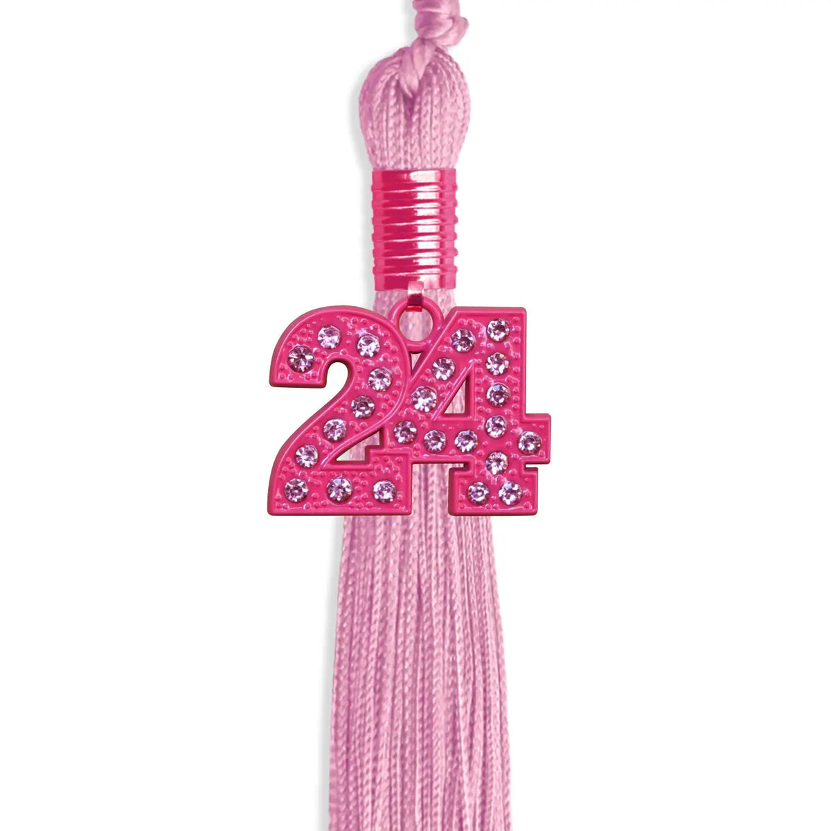 Pink Graduation Tassel with Pink Bling Charm by Endea Graduation