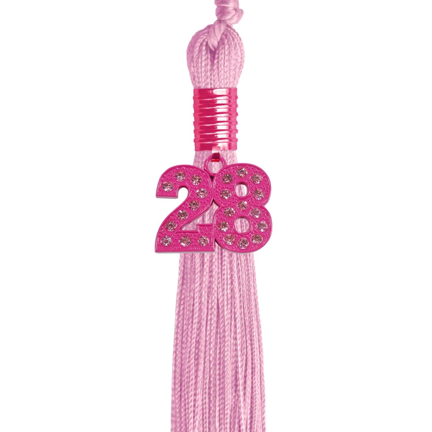 Pink Graduation Tassel with Pink Bling Charm - Endea Graduation