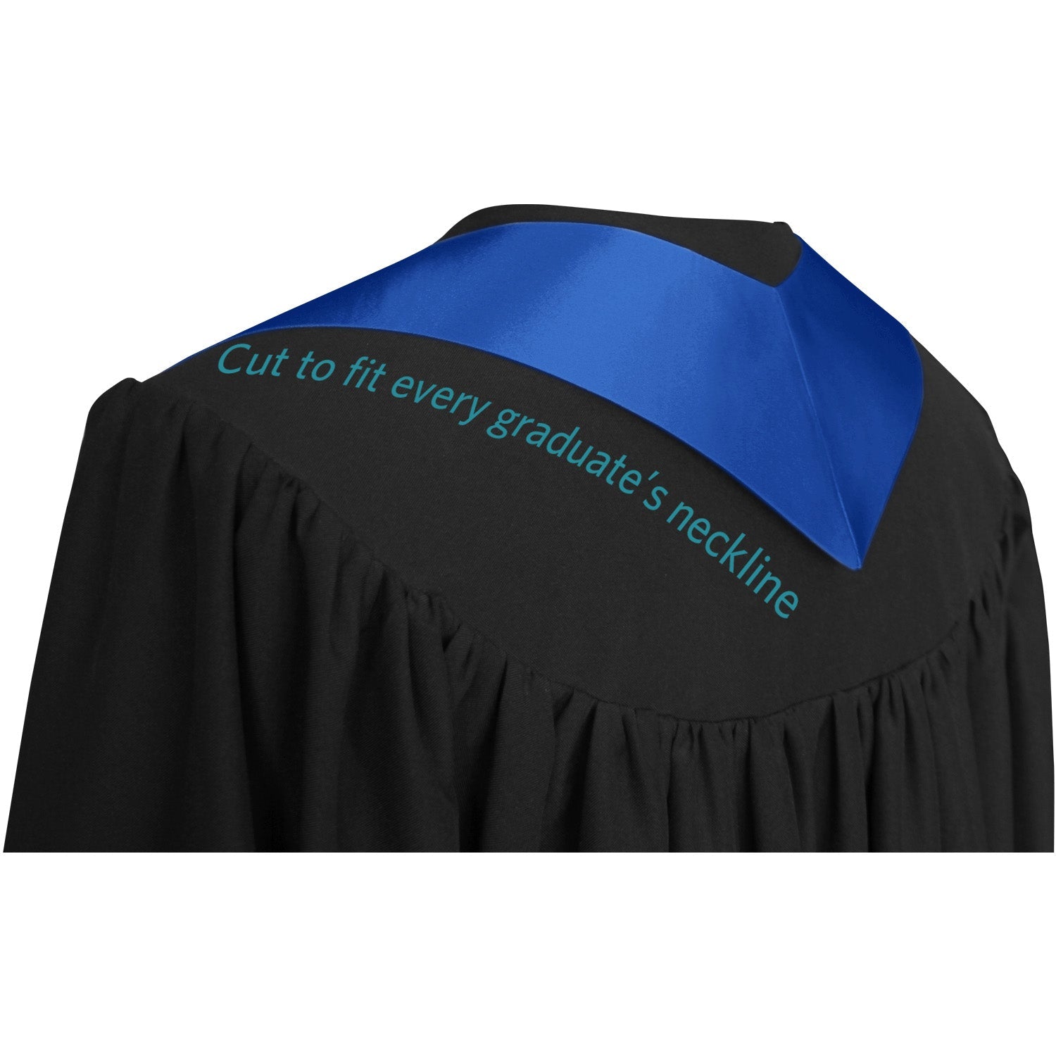 Royal Blue Class of 2026 Graduation Stole/Sash with Classic Tips - Endea Graduation