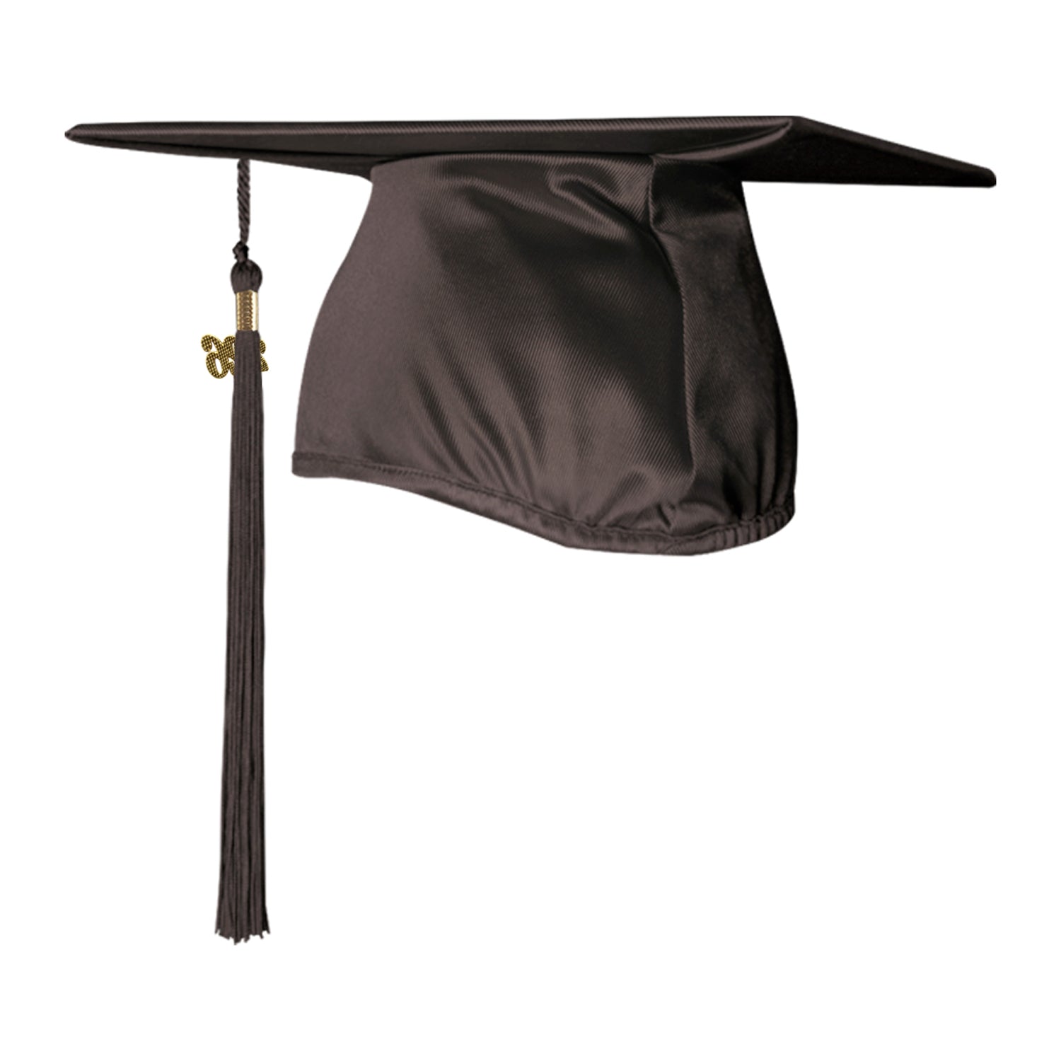 Shiny Brown Graduation Cap & Tassel - Endea Graduation