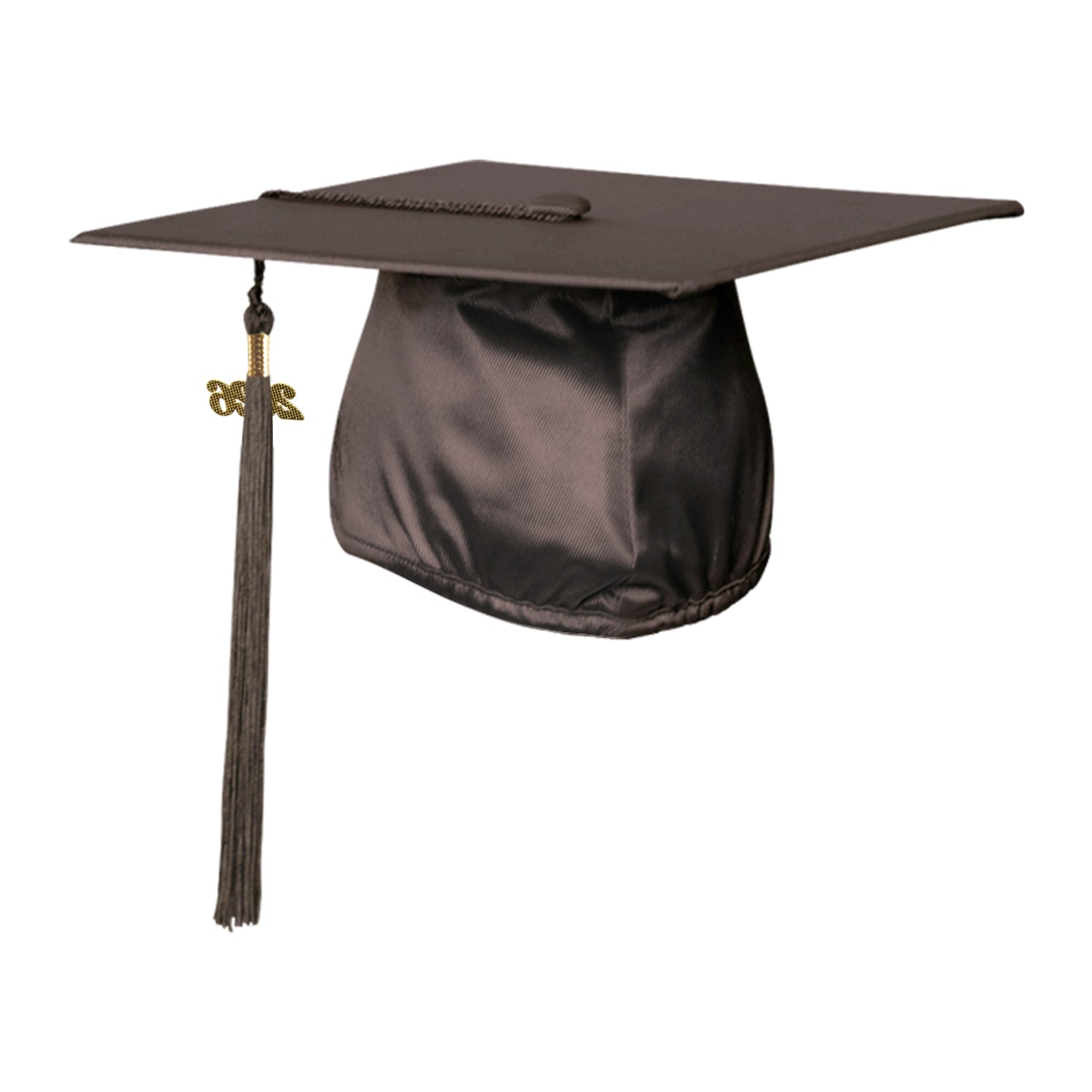 Shiny Brown Graduation Cap & Tassel - Endea Graduation