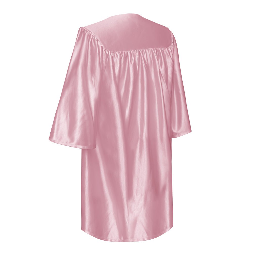 Shiny Pink Graduation Cap and Gown for Pre - school - Endea Graduation