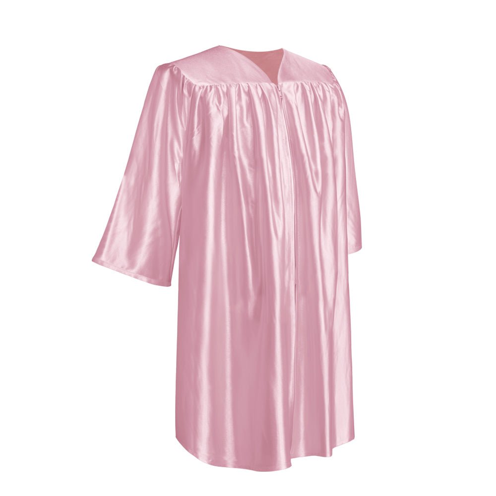 Shiny Pink Graduation Cap and Gown for Pre - school - Endea Graduation