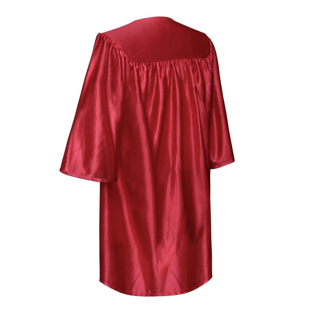 Shiny Red Graduation Cap and Gown for Pre - school - Endea Graduation