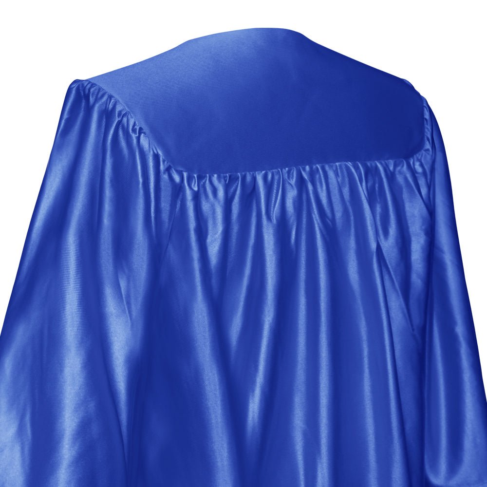 Shiny Royal Blue Graduation Gown for Preschool - Endea Graduation