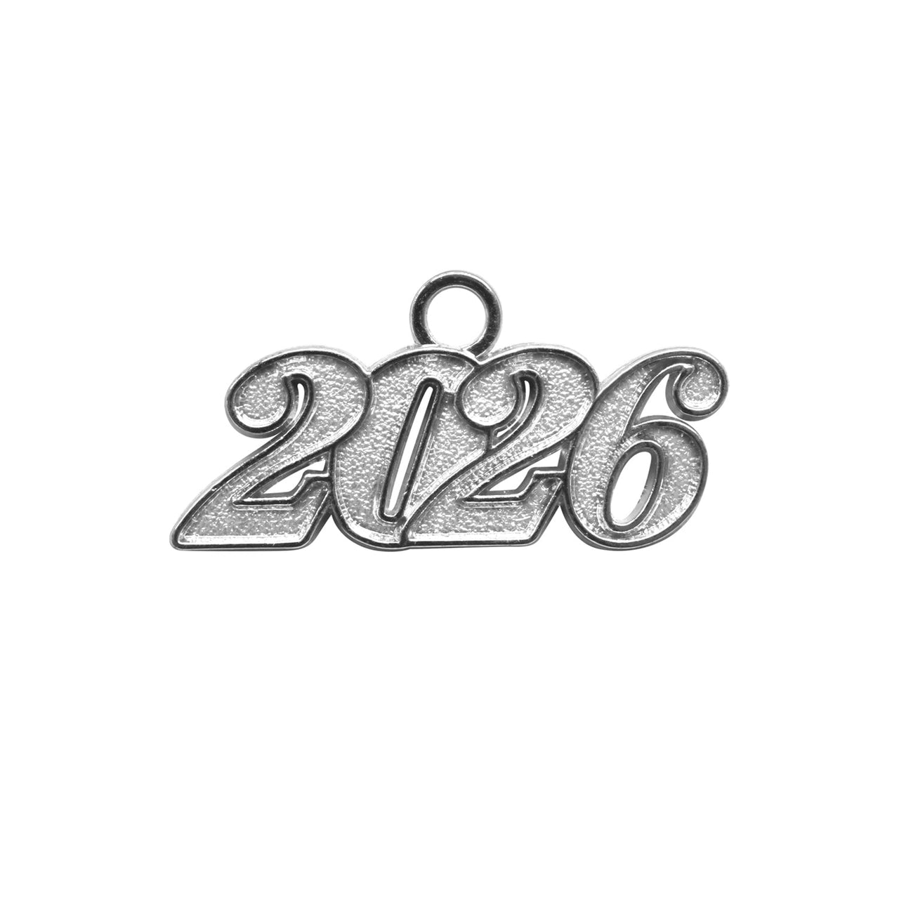 Silver Tassel Date Charm Year 2026 - Endea Graduation