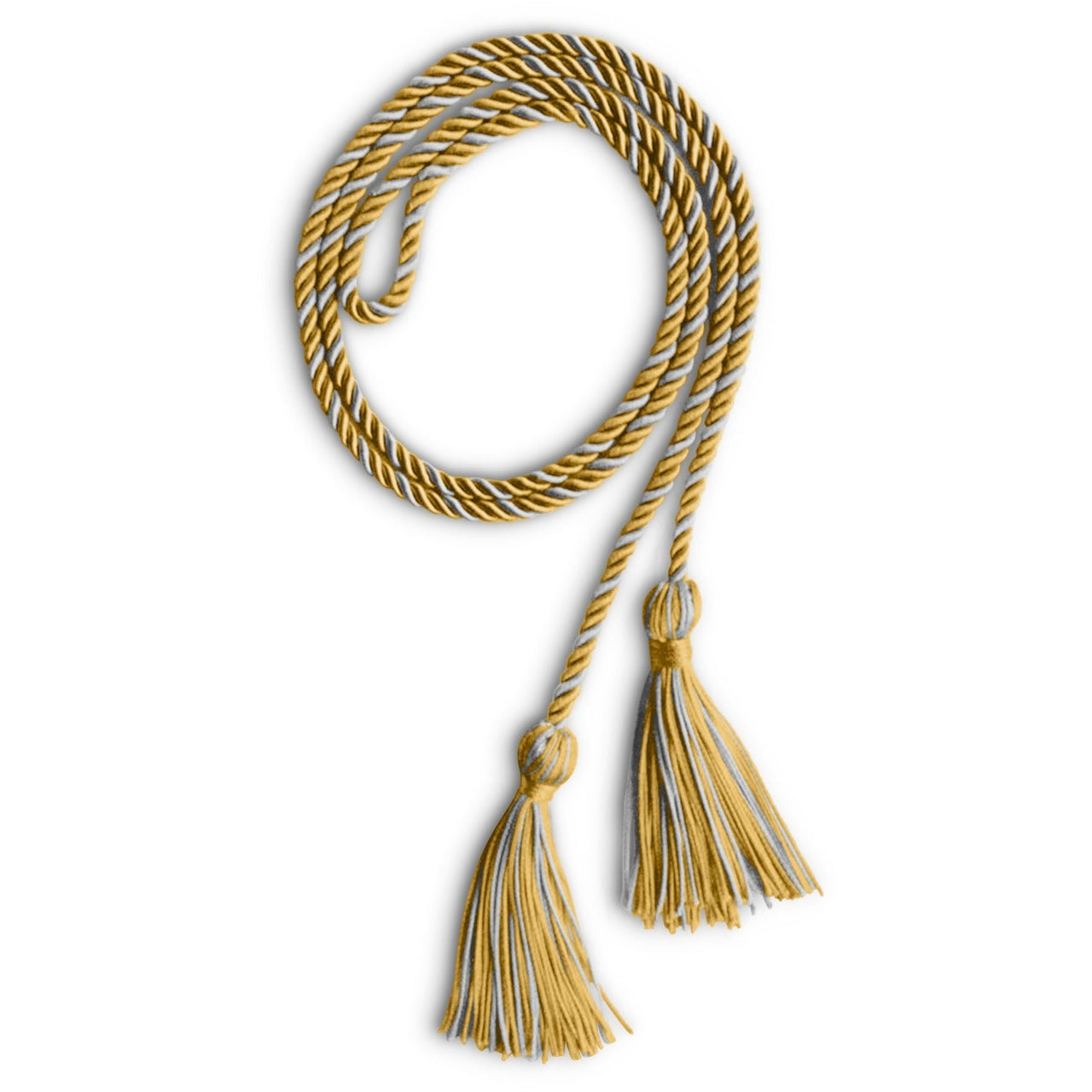 Single Graduation Honor Cord Antique Gold/Silver - Endea Graduation