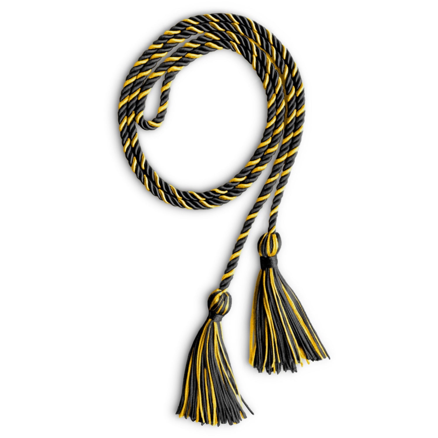 Single Graduation Honor Cord Black/Gold - Endea Graduation