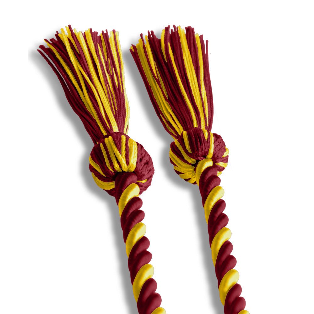 Single Graduation Honor Cord Cardinal/Gold - Endea Graduation