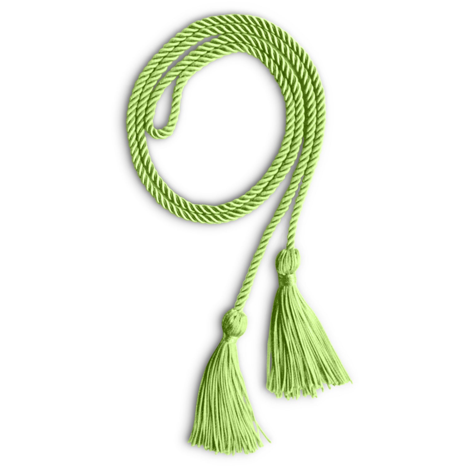 Single Graduation Honor Cord Lime Green - Endea Graduation