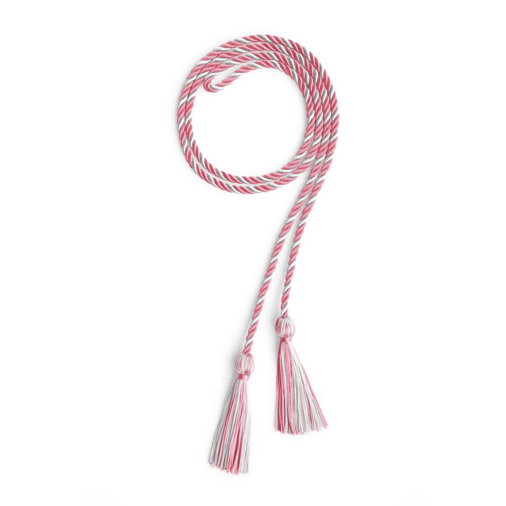 Single Graduation Honor Cord Pink/White - Endea Graduation