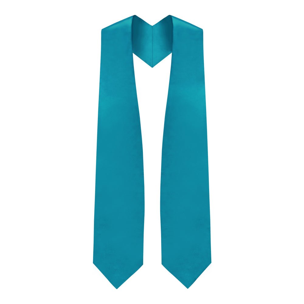 Turquoise Graduation Stole - Endea Graduation