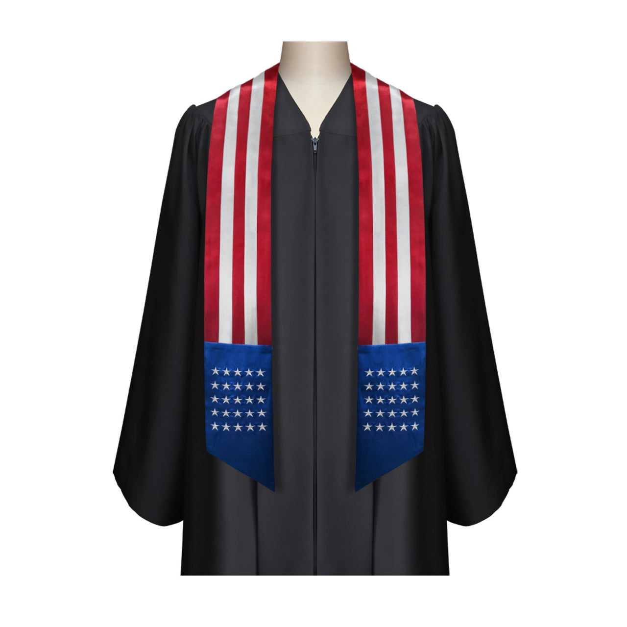 United States of America International Graduation Stole/Sash Study Abroad Graduate - Endea Graduation