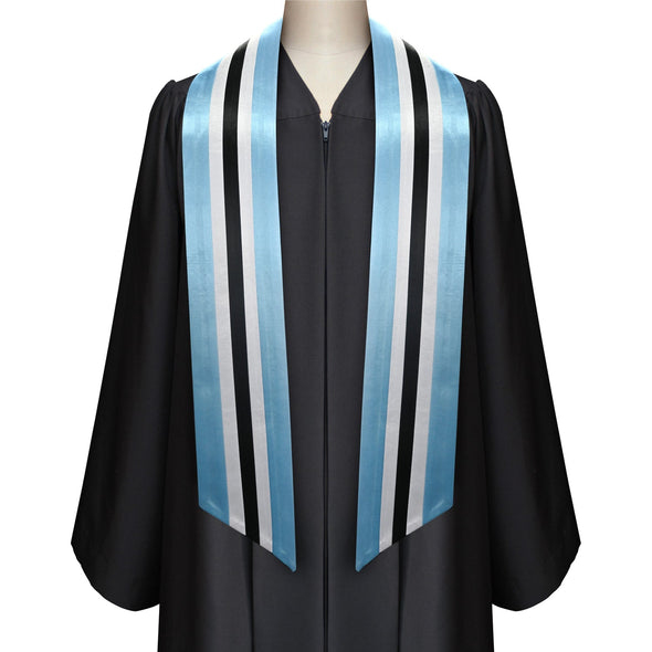 Botswana International Graduation Stole/Sash Study Abroad Graduate - Endea Graduation