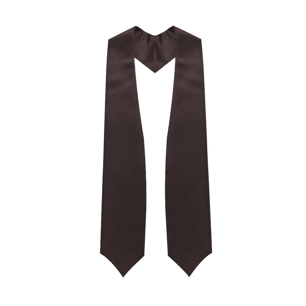 Brown Graduation Stole - Endea Graduation