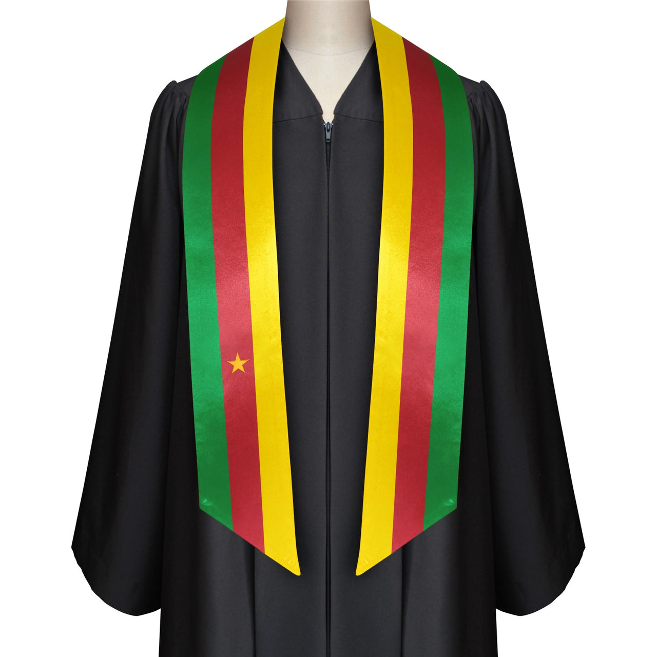 Cameroon International Graduation Stole/Sash Study Abroad Graduate - Endea Graduation