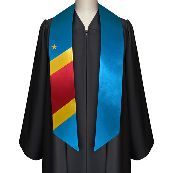 Democratic Republic of Congo International Graduation Stole/Sash Study Abroad Graduate - Endea Graduation