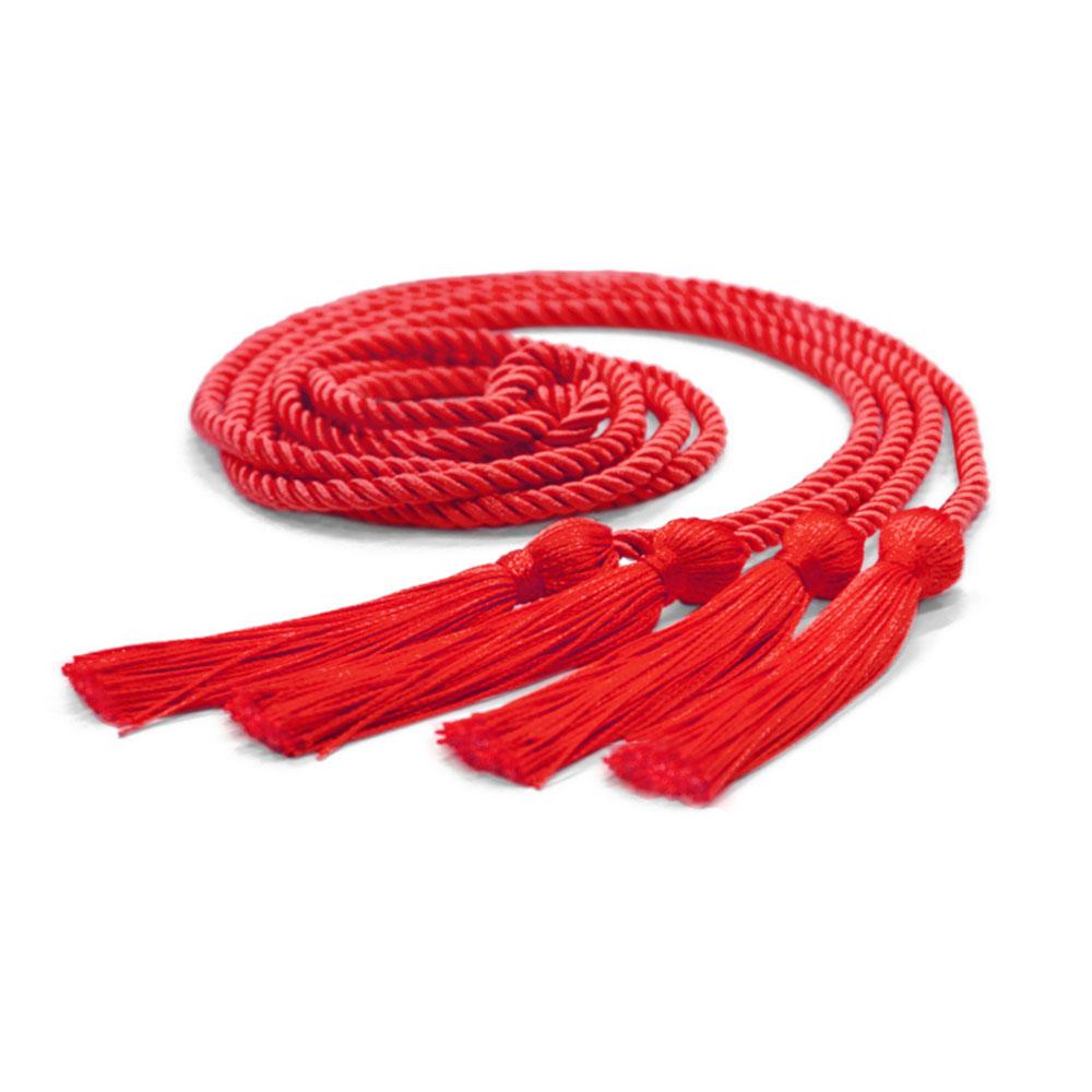 Double Graduation Honor Cord Red - Endea Graduation