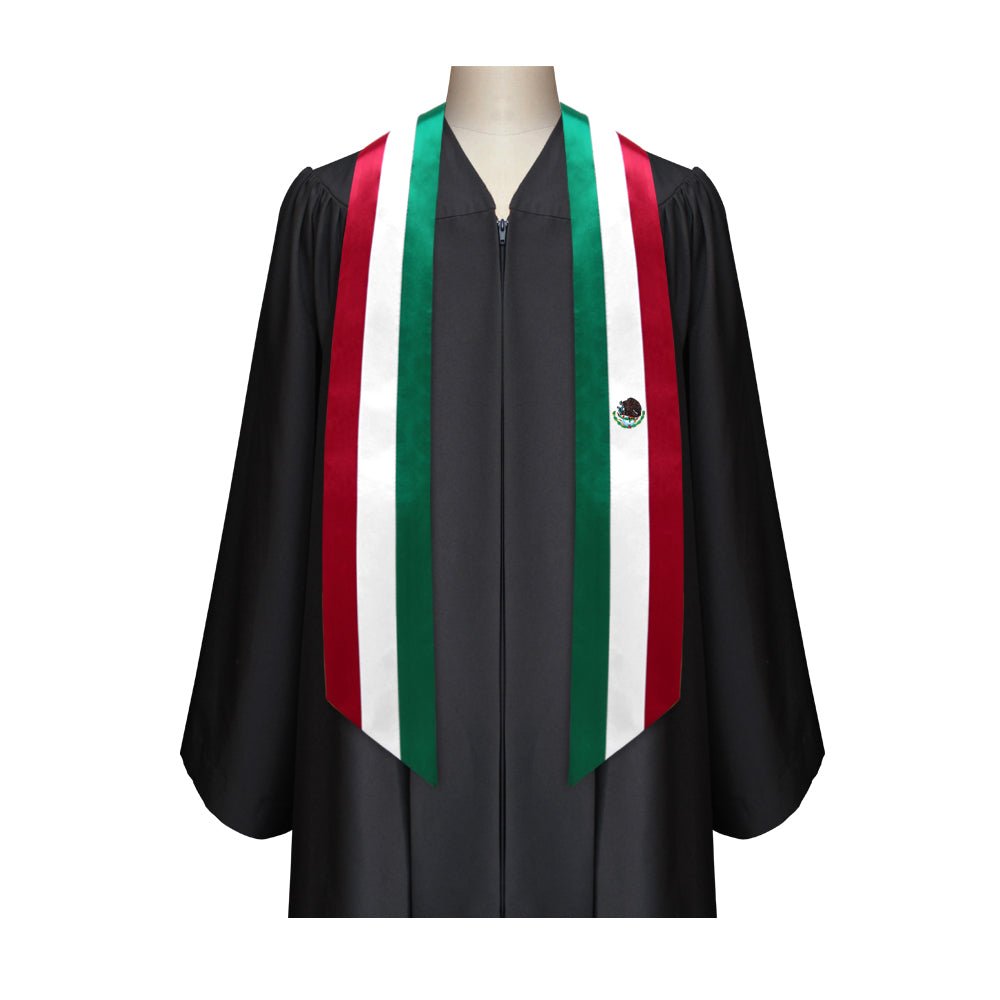 graduation dress mexican Mexico International Graduation Stole/Sash Study Abroad Graduate