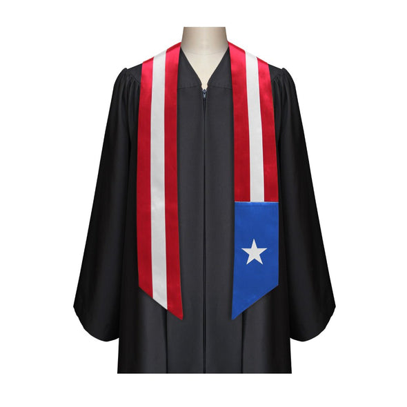 Endea Graduation International Stole/Sash Study Abroad Graduate Puerto Rico - Endea Graduation