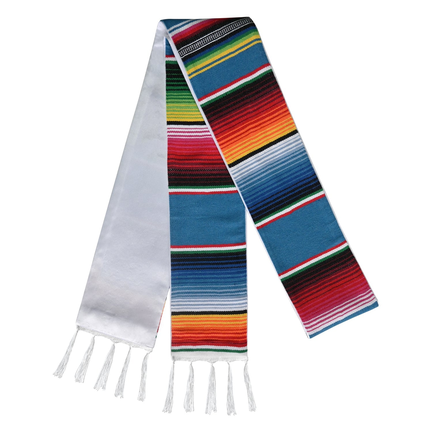 Endea Graduation Blue Mexican Hispanic Serape Graduation Stole