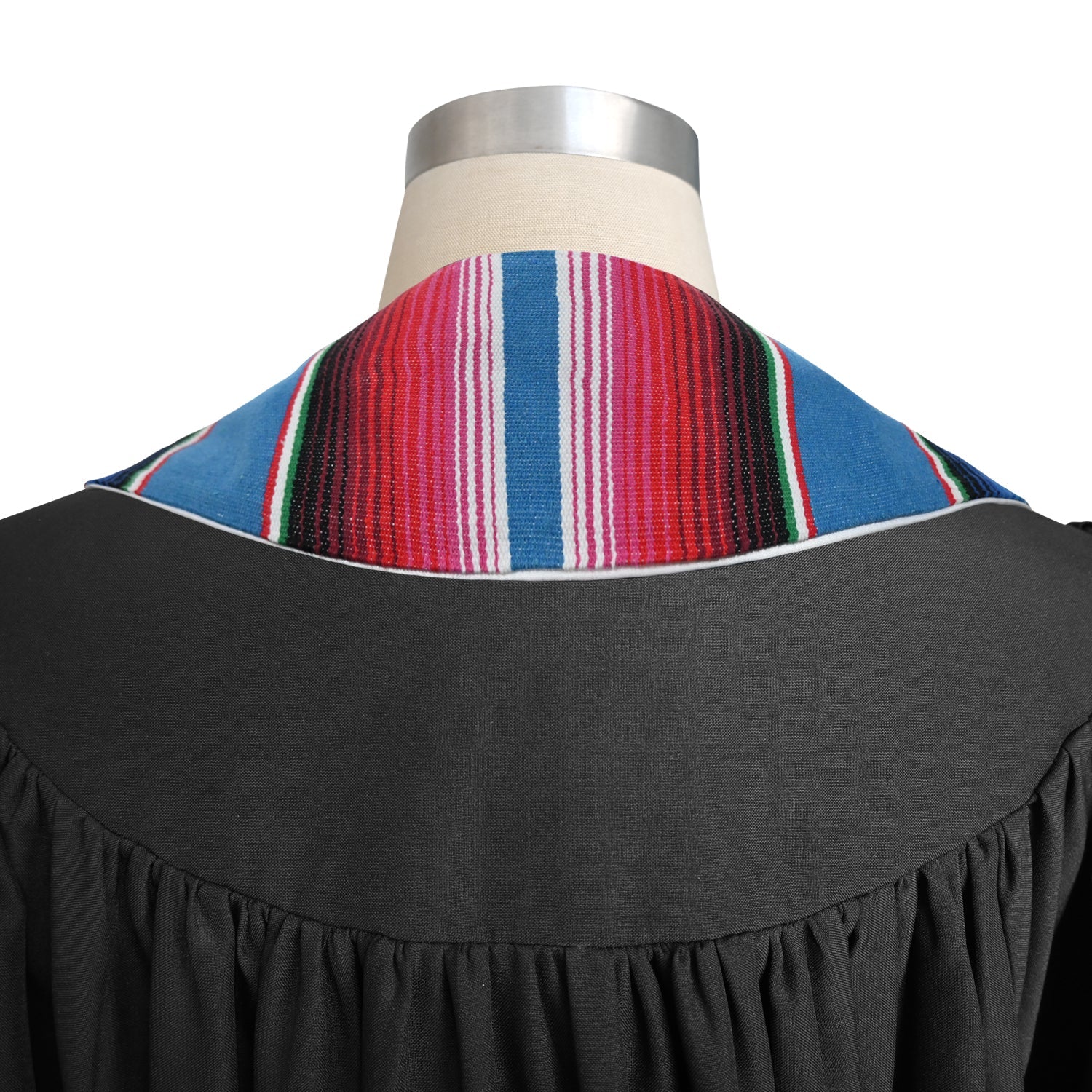 Endea Graduation Mexican Hispanic Serape Stole Blue - Endea Graduation